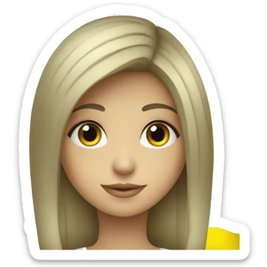 Ukrainian with the flag of Ukraine sticker