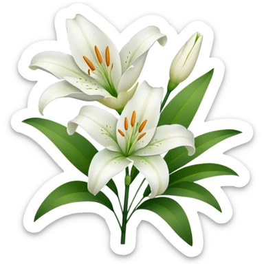 Lilies sticker