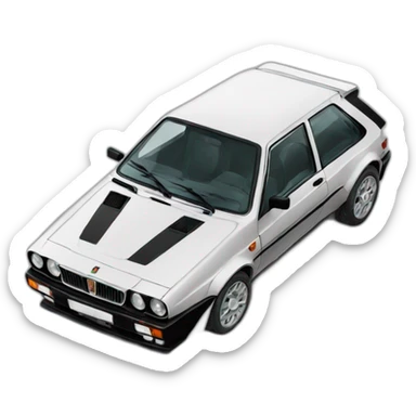 Lancia Delta sticker