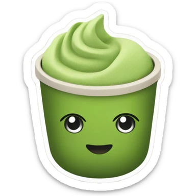 Matcha sticker