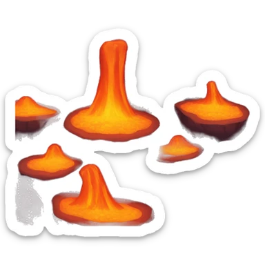 Lava sticker