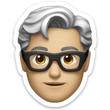 Superman movie dc sticker