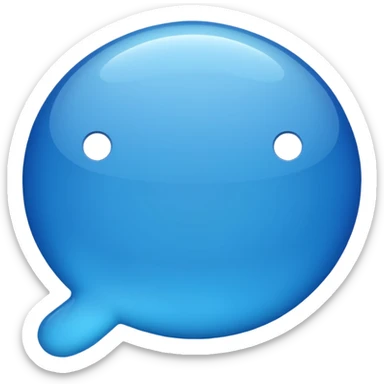message bubble with three dots sticker