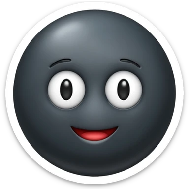 An emoji symbolizing a prostate sticker