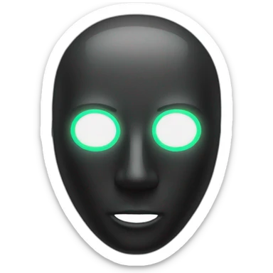 Smart LED mask sticker