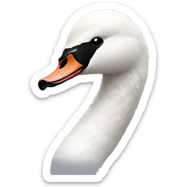 swan sticker