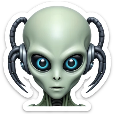 luka from alien stage sticker