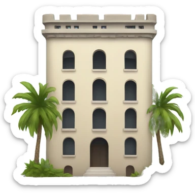 Ricardo fort in Miami sticker