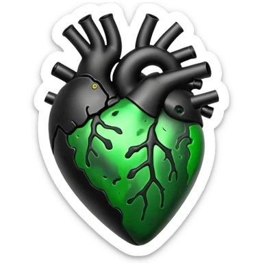 Toxic Heart
 sticker