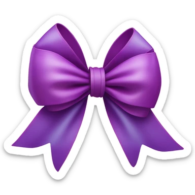 Bow sticker