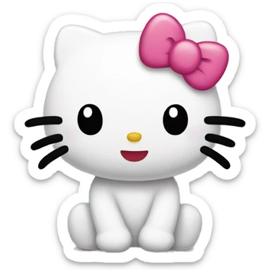 Hello kitty sticker