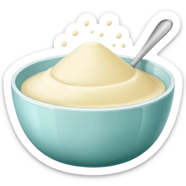 powder fish gelatin sticker