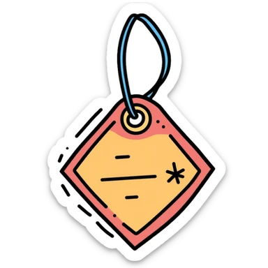 classic vintage hotel room key with diamond-shaped tag sticker