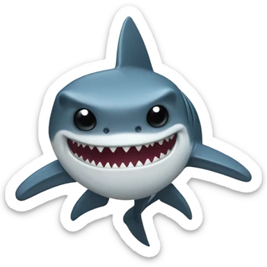 Shark sticker