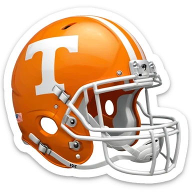 Tennessee football helmet sticker