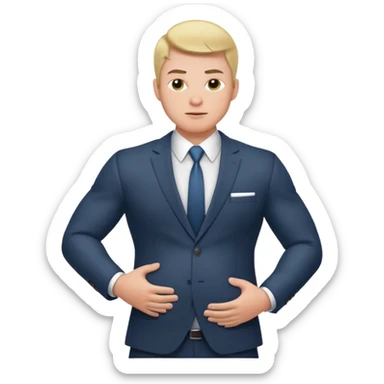 pregnant elon musk man sticker