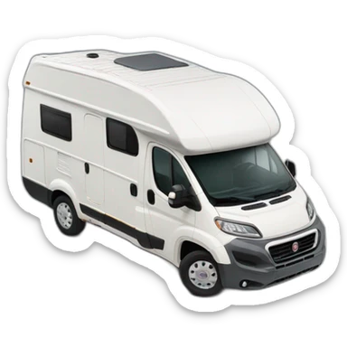 Converted Fiat Ducato campervan sticker