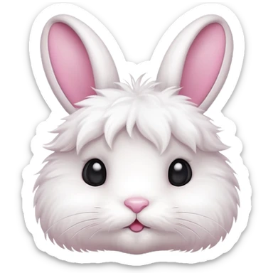 Cute bunnies sticker