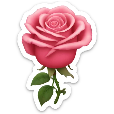 Cœur rose sticker