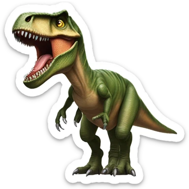 Tyrannosaurus Rex From Jurassic Park sticker