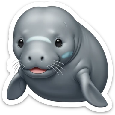love manatee sticker