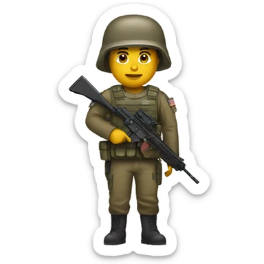 New California Republic Soldier sticker