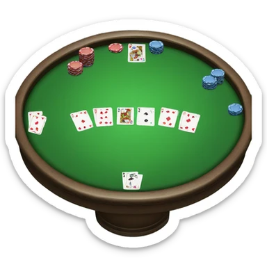 poker table sticker
