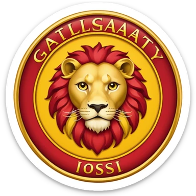 Galatasaray logosu emojisi yapar mısın sticker