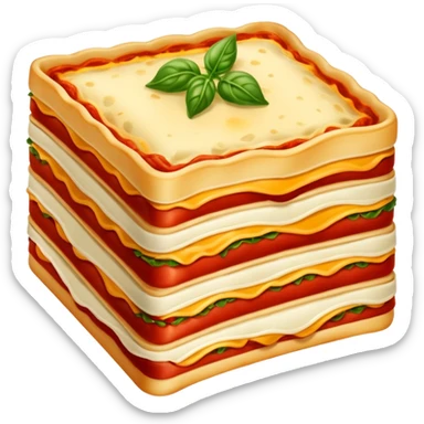 Lasangne sticker