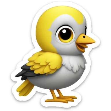 Tweety bird saying good night thuy sticker