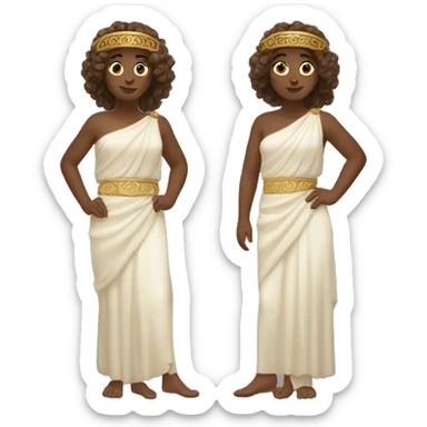 Greek goddess sticker