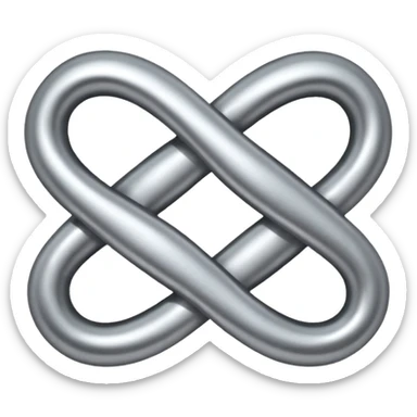 cute infinity emoji sticker