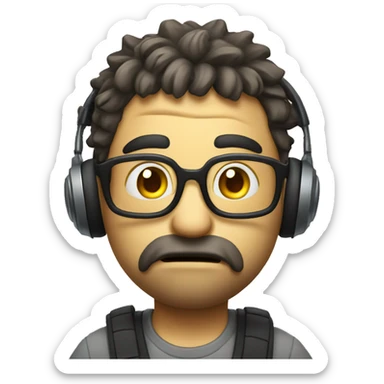 stinky smelly gross gamer sticker