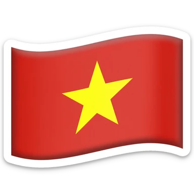 flag of Vietnam sticker