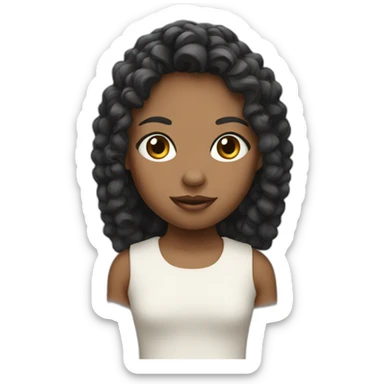 Poupée sticker