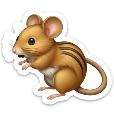 Meadow jumping mouse sticker
