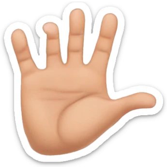 Pinky promise emoji sticker