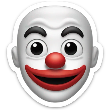 Popo payaso sticker