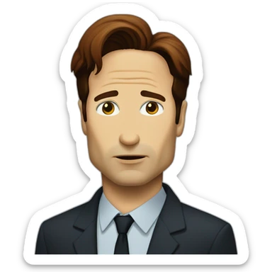 Mulder the X files sticker