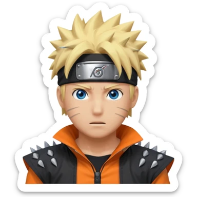 Naruto anime hinta sticker