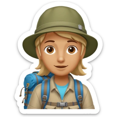 camper hero sticker