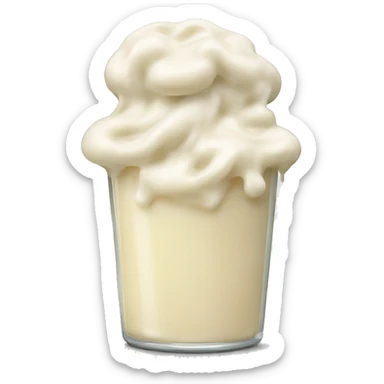 Alfredo sauce sticker