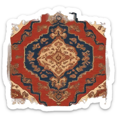 persian rug sticker