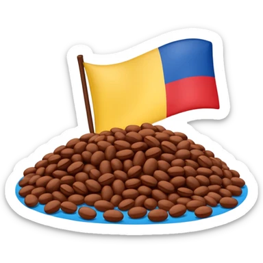 no, I need the beans and the colombian flag sticker
