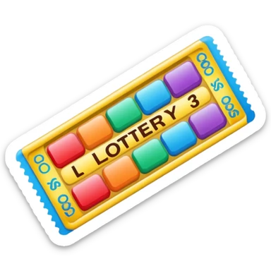 lottery sticker
