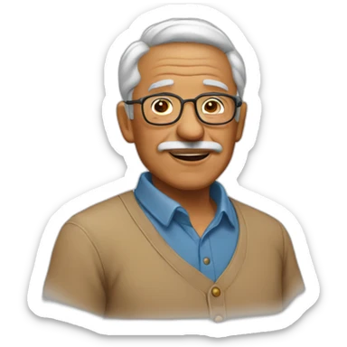 latin grandpa sticker