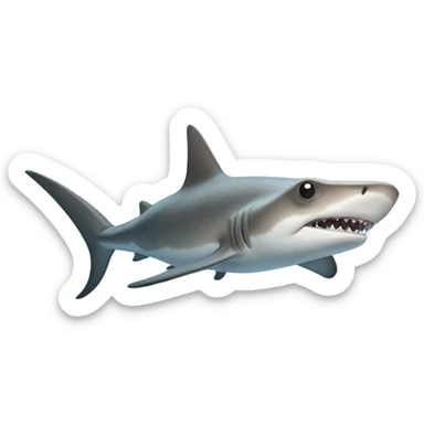 hammerhead shark sticker