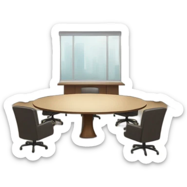 meeting table sticker
