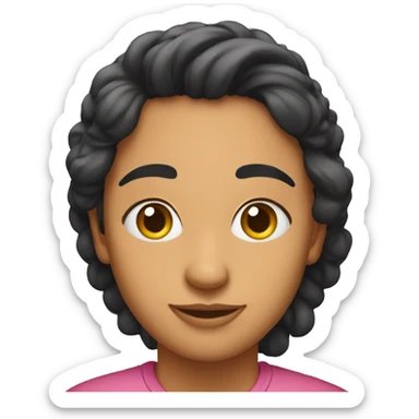 Emoji name with komal sticker