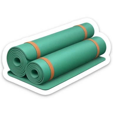 yogamat sticker